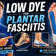 How to tape for heel pain / plantar fasciitis using the Low Dye technique