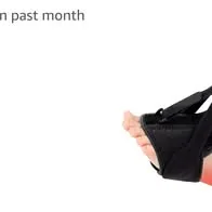 ELESIK Plantar Fasciitis Night Splint and Brace, Upgraded Planters Facetious Relief, Foot Drop and Achilles Tendonitis Relief Brace. Night Splint for Plantar Fasciitis Women & Men, Black